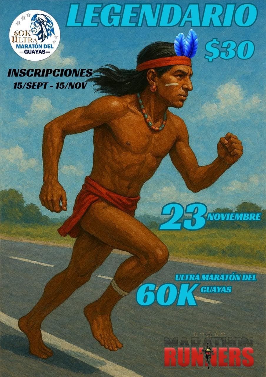 Imagen del evento 60K Ultramaratón del Guayas